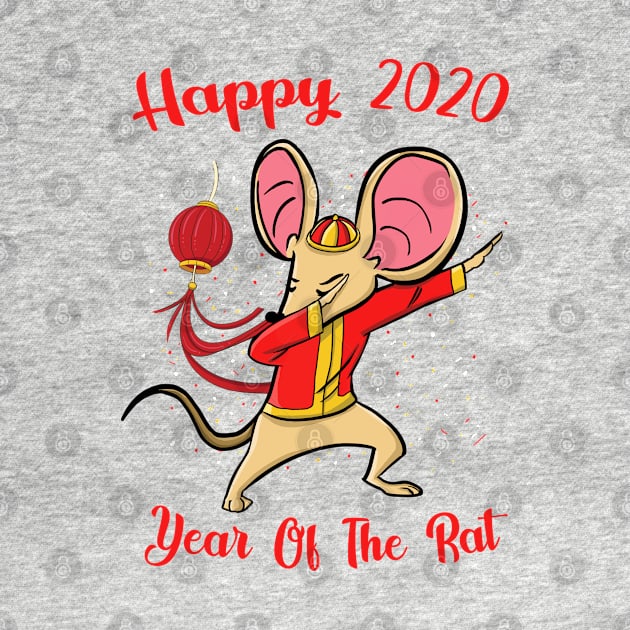 year of the rat chinese new year 2020 T-shirt by nayakiiro